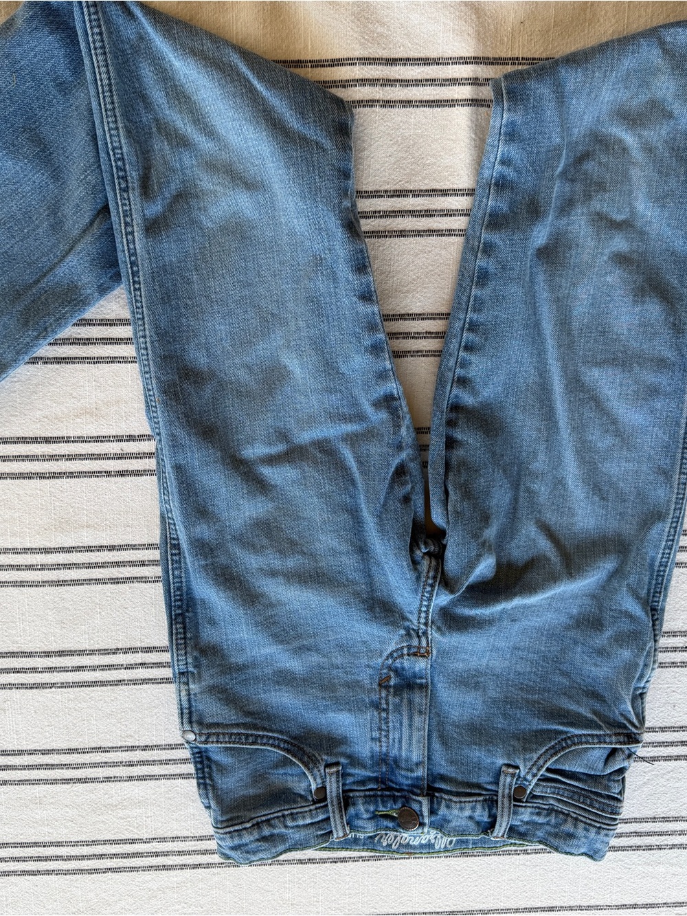 Boys /kidLight Blue Denim Jeans – Classic Retro style  Stretch wrangler 12 slim